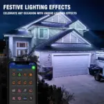 Weatherproof RGB LED Smart Outdoor Lights