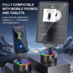 2025 Upgraded Cell Phone Stand with Induction Speaker/Power Bank/Atmosphere Light - Image 8