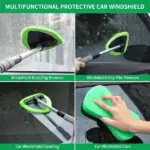 Car Windshield Cleaning Tool with Extendable Handle - Image 4
