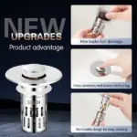 Universal Stainless Steel Drain Strainer - Image 7