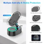 2025 Upgraded Cell Phone Stand with Induction Speaker/Power Bank/Atmosphere Light - Image 6