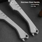 Folding Scalpel Knife with 10pcs Replaceable Blades - Image 3