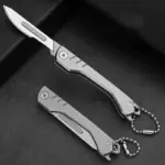 Folding Scalpel Knife with 10pcs Replaceable Blades