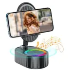 2025 Upgraded Cell Phone Stand with Induction Speaker/Power Bank/Atmosphere Light - Image 11