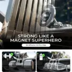 Ultra Magnetic Car Phone Holder – Heavy-Duty 360° Mount for MagSafe & All Smartphones - Image 13