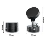 Foldable Dual-Sided Magnetic Vacuum Phone Mount - Image 10