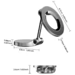 Ultra Magnetic Car Phone Holder – Heavy-Duty 360° Mount for MagSafe & All Smartphones - Image 14
