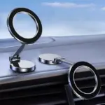 Ultra Magnetic Car Phone Holder – Heavy-Duty 360° Mount for MagSafe & All Smartphones - Image 10