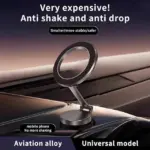 Ultra Magnetic Car Phone Holder – Heavy-Duty 360° Mount for MagSafe & All Smartphones - Image 7