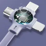 3-in-1 Retractable Charging Cable with Phone Stand – Apple / Type-C / Micro USB - Image 4