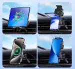 SmartSense 360° Wireless Charging Phone & Pad Holder