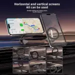 Ultra Magnetic Car Phone Holder – Heavy-Duty 360° Mount for MagSafe & All Smartphones - Image 6