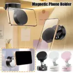 Foldable Dual-Sided Magnetic Vacuum Phone Mount - Image 2