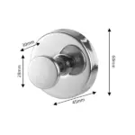 Heavy-Duty Suction Cup Hooks – Rustproof Stainless Steel Twist-Lock Hangers | No Drilling, No Marks - Image 8