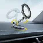 Ultra Magnetic Car Phone Holder – Heavy-Duty 360° Mount for MagSafe & All Smartphones - Image 3