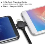 3-in-1 Retractable Charging Cable with Phone Stand – Apple / Type-C / Micro USB - Image 8