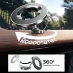 Ultra Magnetic Car Phone Holder – Heavy-Duty 360° Mount for MagSafe & All Smartphones - Image 4