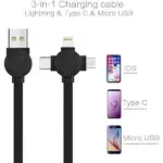 3-in-1 Retractable Charging Cable with Phone Stand – Apple / Type-C / Micro USB - Image 9