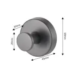 Heavy-Duty Suction Cup Hooks – Rustproof Stainless Steel Twist-Lock Hangers | No Drilling, No Marks - Image 10